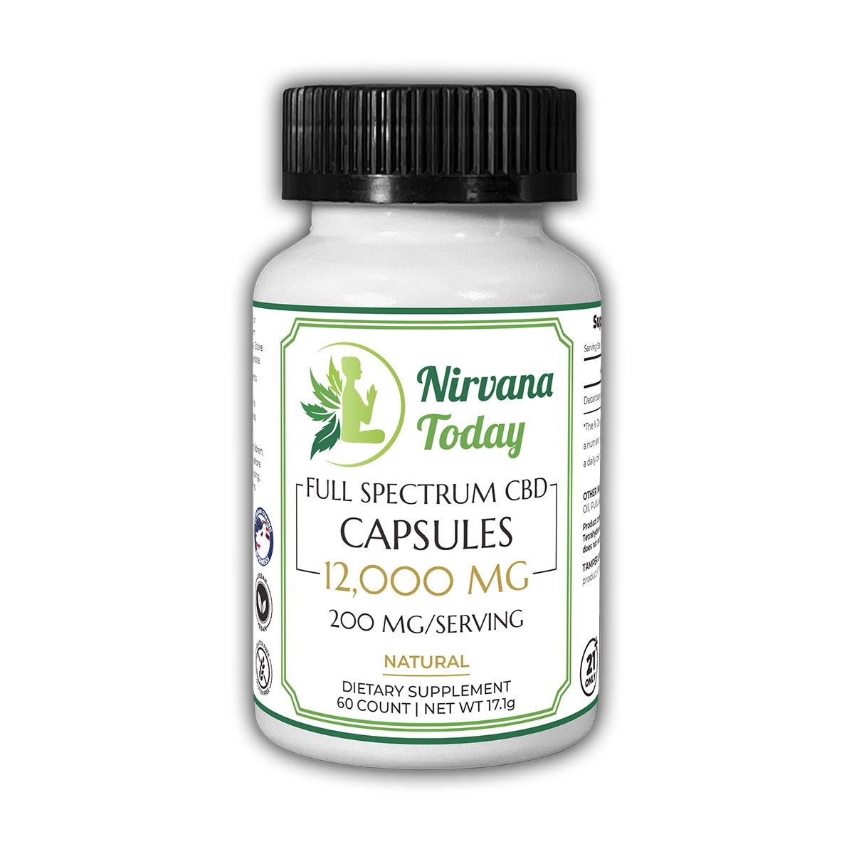 Full Spectrum CBD Capsules 60ct